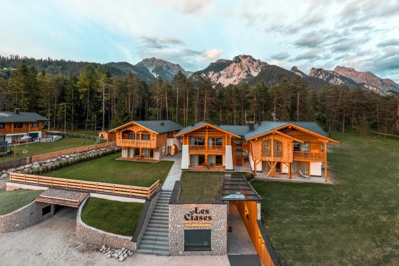 سان فيجيليو دي ماريبْ Les Ciases Chalets Dolomites المظهر الخارجي الصورة