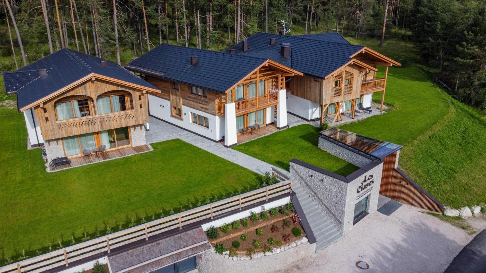 سان فيجيليو دي ماريبْ Les Ciases Chalets Dolomites المظهر الخارجي الصورة
