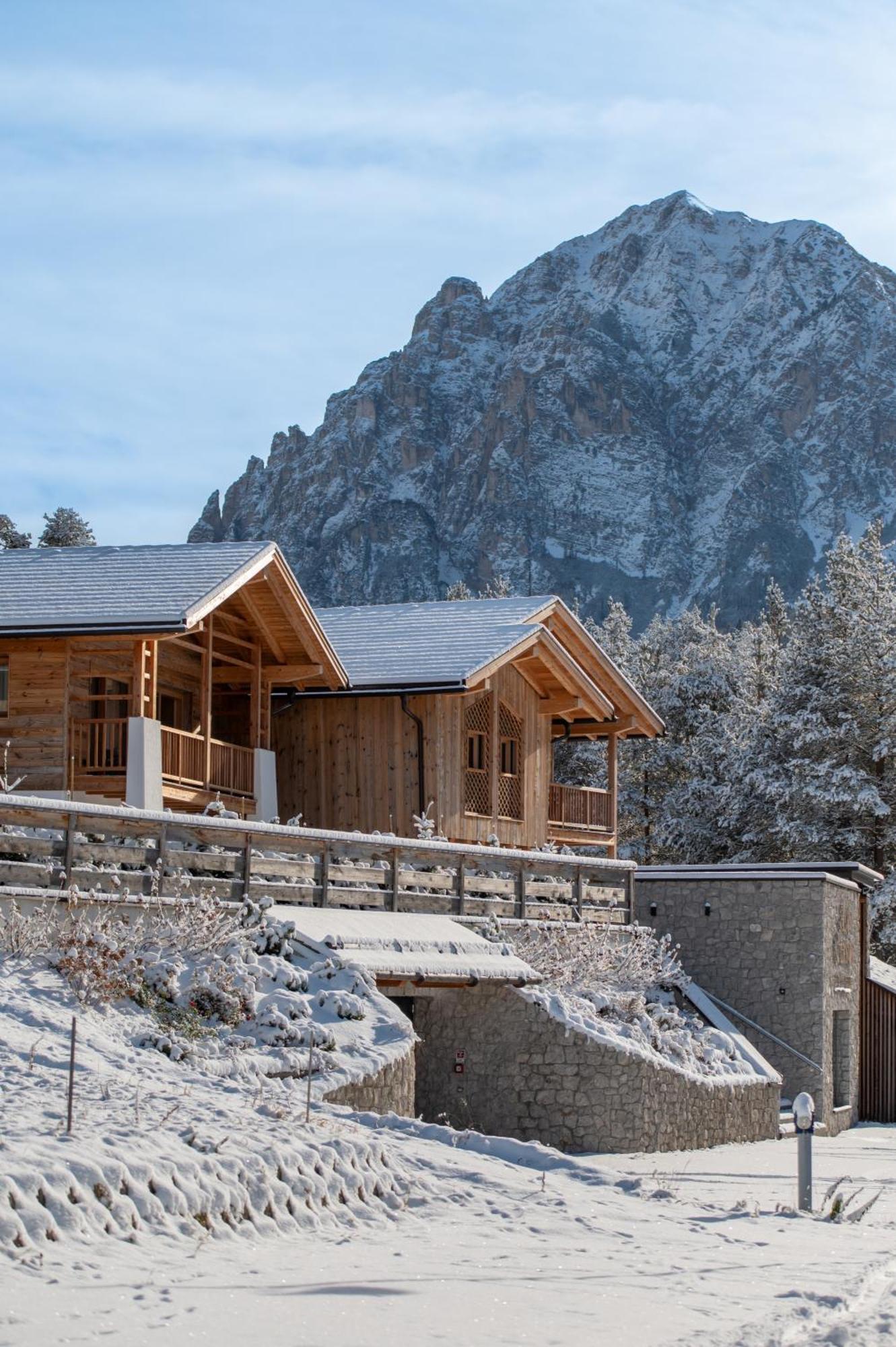 سان فيجيليو دي ماريبْ Les Ciases Chalets Dolomites المظهر الخارجي الصورة